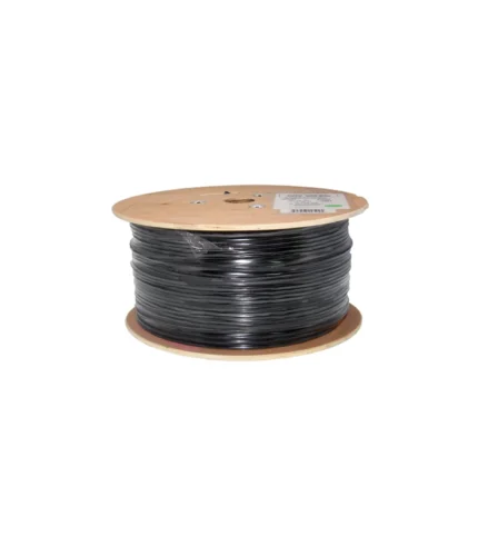 CAT6 გარე ქსელური კაბელი მესენჯერით, F/UTP ეკრანირებით და სპილენძის დირიჟორით. კოჭა