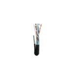 CAT6 გარე ქსელური კაბელი მესენჯერით, F/UTP ეკრანირებით და სპილენძის დირიჟორით.