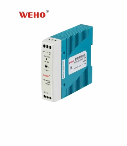 კვების ბლოკი Weho MDR-20-5 DIN Rail დენის წყარო
